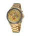 Фото № 1 Мужские часы Winner 8067 Gold-Black-Gold Red Cristal