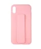 Фото № 1 Чехол Silicone Case Hand Holder для Apple iPhone XR (6.1") Розовый / Pink (158783)