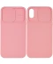 Фото № 1 Чехол Camshield Square TPU со шторкой для камеры для Apple iPhone X / XS (5.8") Rose Gold (163570)