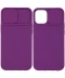 Фото № 1 Чехол Camshield Square TPU со шторкой для камеры для Apple iPhone 12 mini (5.4") Фиолетовый (163483)