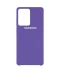 Фото № 1 Чехол Silicone Cover (AAA) для Samsung Galaxy S20 Ultra Сиреневый / Elegant Purple (158891)