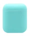 Фото № 1 Силиконовый футляр для наушников Airpods Slim Бирюзовый (99757)