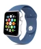 Фото № 1 Силиконовый ремешок для Apple watch 42mm/44mm Синий/Alaska blue (154058)