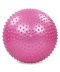 Фото № 2 Мяч для фитнеса (фитбол) массажный 55см Body Sk BB-003-22-DN (PVC,1200г,+DVD,+насос, ABS технология, розовый)