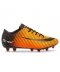 Фото № 1 Бутсы футбольная обувь детская Pro Action VL17562-TPU-30-37-BKO BLACK/ORANGE размер 30-37 (верх-TPU, подошва-RB, черный-оранжевый)