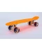 Фото № 1 Скейтборд пластиковый Penny LED WHEELS 22in со светящимися колесами SK-5672-11 (оранжевый-черный)