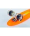 Фото № 3 Скейтборд пластиковый Penny LED WHEELS 22in со светящимися колесами SK-5672-11 (оранжевый-черный)