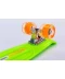Фото № 4 Скейтборд пластиковый Penny LED WHEELS 22in со светящимися колесами SK-5672-7 (салатовый-оранжевый)