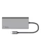 Фото № 4 Концентратор Belkin Travel Hub USB-C PD, USB-C, 2/USB 3.0, HDMI, Gigabit, space gray