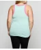 Фото № 3 Майка JG009260 Juicy Couture, JG009260, Зелено-белый в полоску, L