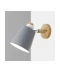 Фото № 1 Настенный светильник Nordic Macaroon Grey (WL-0001821 W/GREY)