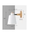 Фото № 3 Настенный светильник Nordic Macaroon Grey (WL-0001821 W/GREY)
