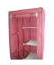 Фото № 2 Шкаф тканевый складной для хранения одежды HCX Storage Wardrobe 8890, бордовый