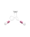 Фото № 1 Люстра Oksford White Pink (PL-0001854 M/WH+PN)