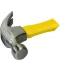 Фото № 1 Молоток Stanley Yellow Fibreglass Curve Claw с весом головки 200 г. (1-51-112)