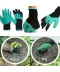 Фото № 2 Перчатки садовые когти для сада и огорода GARDEN GENIE GLOVES Зеленые (20053100045)