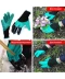 Фото № 4 Перчатки садовые когти для сада и огорода GARDEN GENIE GLOVES Зеленые (20053100045)