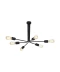 Фото № 1 Люстра Kinkat 6 Black (PL-0001577 M/BLACK)