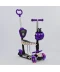 Фото № 1 Самокат детский Scooter BEST ''Букашка'' 5 in 1 родительская ручка Цветы