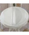 Фото № 3 Круглая скатерть мягкое стекло Soft Glass Покрытие на круглый стол Диаметр - 1.0м (толщина 0.5 мм) Прозрачная (15023310)
