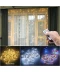 Фото № 7 Светодиодная гирлянда штора Росса Водопад 2х2 м 200 Led с пультом (Холодный белый) (2220104)