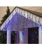 Фото № 5 Гирлянда внешняя карниз 180 led RGB свет 5м (черный провод) (200561)
