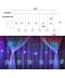Фото № 6 Светодиодная гирлянда штора Звезды 120 Led (6 звезд 9 см + 6 звезд 18 см) 2.5х1.0м (Синий) №2 (207551)