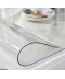 Фото № 3 Гибкое (мягкое, жидкое) стекло скатерть на стол Soft Glass 1.5х1.4м (толщина 2.0 м) Прозрачная (0000215)