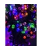 Фото № 8 Гирлянда прямая Six corner 5мм 100led (на черном проводе) 7.5м Мульти