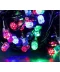 Фото № 1 Гирлянда прямая Six corner 5мм 100led (на черном проводе) 7.5м Мульти