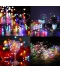 Фото № 2 Светодиодная гирлянда Капля росы 10 м 100 led медный провод 1 режим от сети 220V (Цветная) 7249 (72485)