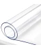 Фото № 6 Мягкое (гибкое, жидкое) стекло скатерть на стол Soft Glass 1.5х1.8м (толщина 1.5 м) Прозрачная (1018155)