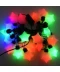Фото № 3 Гирлянда прямая Звезда Big 20Led 5м на черном проводе Мульти RG/RB (200387)