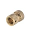 Фото № 1 Конектор латунний з аквастопом 1/2" на шланг 1/2" STORM INTERTOOL GE-1219