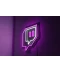 Фото № 5 Неоновая светодиодная вывеска neon led Twitch 31x28 см
