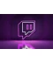 Фото № 1 Неоновая светодиодная вывеска neon led Twitch 31x28 см