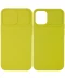 Фото № 1 Чехол Camshield Square TPU со шторкой для камеры для Apple iPhone 12 Pro Max (6.7") Желтый (163521)