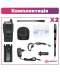 Фото № 6 Рация Baofeng UV-82, UHF/VHF, комплект 2 шт., 8 Вт, 2000 мАч + Ремешок на шею