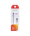 Фото № 3 Кабель Grand-X USB-microUSB, Cu, 2.5м White (PM025W) box