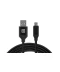 Фото № 1 Кабель REAL-EL Premium Fabric USB-microUSB 2m, Black (EL123500048)