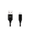 Фото № 6 Кабель REAL-EL Premium Fabric USB-microUSB 2m, Black (EL123500048)