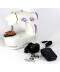 Фото № 3 Швейная машинка FHSM 201 Mini Sewing Machine с адаптером 4 в 1 белая