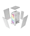 Фото № 10 Корпус Corsair 2000D RGB Airflow White (CC-9011247-WW) без БП