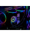 Фото № 9 Система водяного охлаждения ID-Cooling Space LCD SL240 White, Intel: 2066/2011/1700/1200/1151/1150/1155/1156, AMD: AM5/AM4, 276x120x27 мм, 4-pin