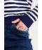 Фото № 4 Джинсы Mom Fit женские Karol D-151 36 Темно-синий (2000990305473)