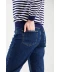 Фото № 5 Джинсы Mom Fit женские Karol D-151 36 Темно-синий (2000990305473)