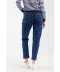 Фото № 6 Джинсы Mom Fit женские Karol D-151 36 Темно-синий (2000990305473)