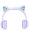 Фото № 3 Наушники Bluetooth HOCO W39 Cat ear Фиолетовый