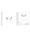 Фото № 2 Беспроводные блютуз наушники HOCO EW04 Plus True wireless Bluetooth TWS Белый