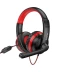 Фото № 1 Игровые наушники HOCO W103 Magic tour Черный-Красный